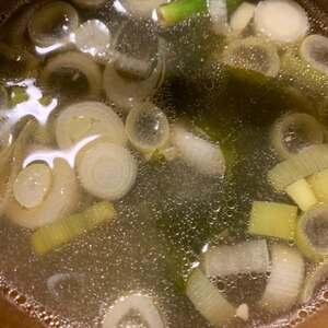 中華スープ☆わかめとえのき